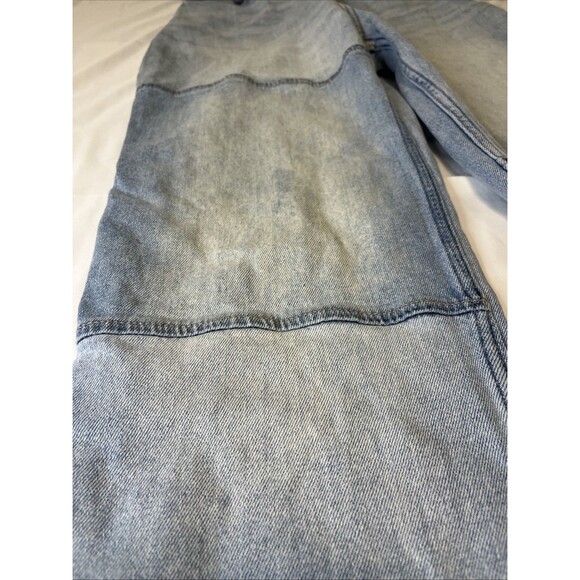 Hollister Curvy Ultra High Rise Dad Jean  Vintage Stretch 3R 26/31 Light Wash - Picture 13 of 13